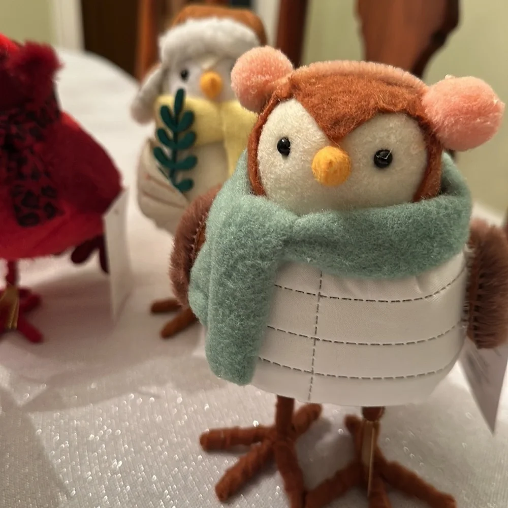 Target Wondershop 2023 Featherly bird collection Christmas Holiday total of 7